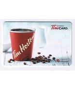 Tim Horton&#39;s 2015 Timcard Gift Card Coffee And Beans No Value - $1.42