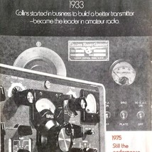 1975 Rockwell International KWM-2A Transmitter Advertisement Electronics... - $24.99