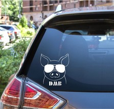 PIG Sunglasses Dave Matthews Band DMB Vinyl Decal Sticker Car Window Laptop Tumb - $5.23