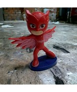 PJ Masks Owlette Cake Topper Figurine Toy Collectible, 3&quot; Tall - £3.90 GBP