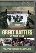 Great Battles of World War II (DVD, 2007, 4-Disc Set)  15  Documentaries - £4.71 GBP