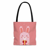Bunny In Love With Gift Valentine&#39;s Day New Look Pink Fever AOP Tote Bag - £20.73 GBP+