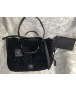 HOUSE OF HARLOW BLACK PURSE BIG TOTE BAG AND WRISTLET NEW - £72.80 GBP