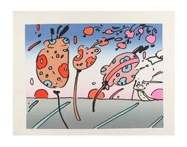 &quot;Summer Season II&quot; by Peter Max Signed Embossed Serigraph on Paper LE of 175 - $2,141.36