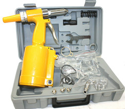 Pneumatic Air Hydraulic Pop Rivet Gun Riveter Riveting 3/16" 5/32" 1/8" 3/32" - £85.52 GBP