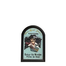 Pirate Wall Decor Jack&#39;s Tavern Sign Statue - £176.24 GBP