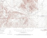 Tecopa Quadrangle, California 1950 Topo Map USGS 15 Minute Topographic - £17.85 GBP