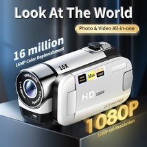 Latest 270° LED Flip Screen Camera: 16x Zoom, 1080P, 2.7&quot; Display, HD Wide - $554.85 MXN