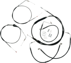 Cable/Brake Line Kit 18-20in. Ape Hangers Black LA-8005KT-19B - £398.89 GBP