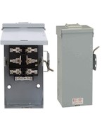 Emergency Power Transfer Switch Non Fused Generator Manual GE 100 Amp 24... - $223.71