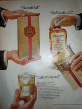 Ballantines Most Gifted Scotch Print Magazine Advertisement 1964 - $4.99
