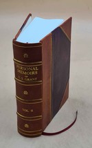 Personal Memoirs of U. S. Grant Volume 2 1892 Ulysses S. Grant [LEATHER BOUND] - £78.06 GBP