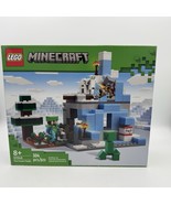 Lego New Minecraft 21243 The Frozen Peaks SEALED - $942.92 MXN