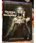 Queen Of The Damned dvd Vampire horror movie Aaliyah Stuart Townsend 2002 - $6.99