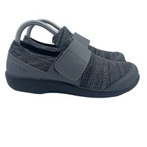 Traq Alegria Qwik Shoes Charcoal Gray Comfort Womens 38 8 8.5 - $29.69