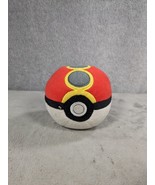 Pokemon Pokeball Plush Red White Toy Round Ball Soft Toy Stuffed - £6.31 GBP