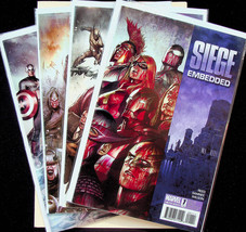 Siege Embedded #1-4 (Mar-Jul 2010, Marvel) - 4 comics - Near Mint - £11.72 GBP