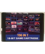 196 in 1 Multi Cartridge for Genesis or Mega Drive - 16 Bit Cart - £10.17 GBP