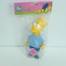 Vintage 1990 Bart Simpson 6&quot; Vinyl Action Figure Dolls Hamilton Gifts NEW Sealed - £15.81 GBP