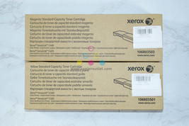 2 OEM Xerox VersaLink C400,C405 MY Standard Capacity Toner 106R03501,03 - £241.10 GBP