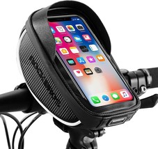 The Rockbros Waterproof Bike Phone Holder Case Bicycle Accessories Pouch... - $33.92