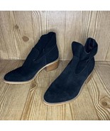 Steve Madden Leo suede black booties  Women’s 9M - $55.00