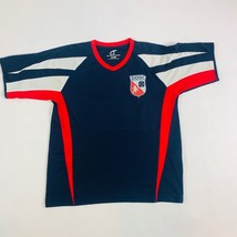 DDSC Soccer Jersey Mens size Medium Challenger Team WearDark Blue Bruce #17 - $10.51