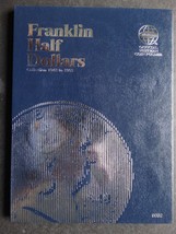 Whitman Franklin Half Dollars Coin Folder 1948-1963 Album Book 9032 - £7.59 GBP