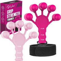 Strong Trainer Durable Forearm Silicone Hand Grip Strengthener Forearm Exerciser - £6.78 GBP