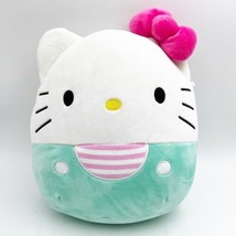 Squishmallows Hello Kitty Classic 8&quot; Plush Toy - Teal No Tag - £19.68 GBP