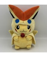 Pikachu Victini Cape Poncho Plush - 2017 Pokémon Center Good Condition - $49.00