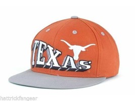 Texas Longhorns Top of the World Adjustable Boom Box NCAA Team Snapback Cap Hat - £14.88 GBP