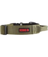 KONG Ultra Durable Padded Comfort Handle Dog Collar (XL, Green) - $23.45