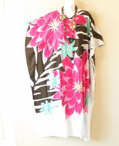 KD378 Pink Batik Plus Kaftan Kimono Abaya Fringes Hippie Maxi Dress up t... - $29.90