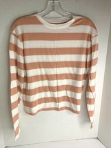 A New Day Womens Sz XS Striped Tee T Shirt Long Sleeve  - £8.87 GBP