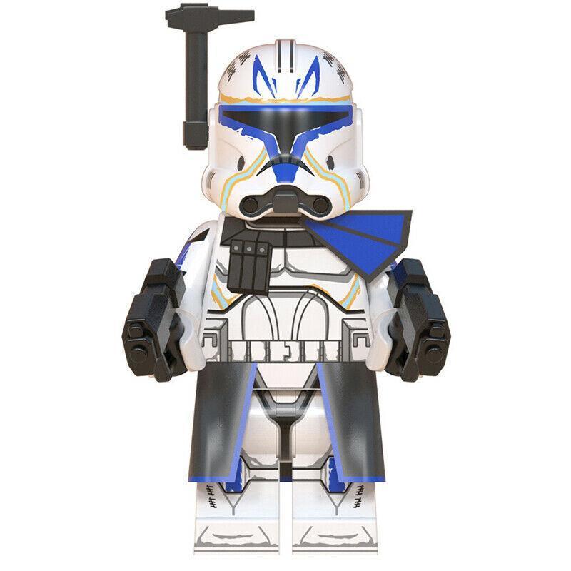 Single Sale Star Wars (501st Legion) Captain Rex Minifigure Building Blocks Toy