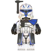 Single Sale Star Wars (501st Legion) Captain Rex Minifigure Building Blocks Toy - £2.30 GBP