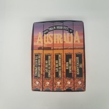 Great Train Journeys of Australia VHS Tape Set, 5 Tapes w/ Slip Case - £13.98 GBP