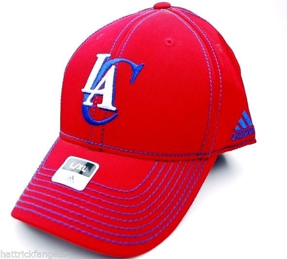 Primary image for Los Angeles Clippers adidas NBA Basketball Team Stretch Fit Cap Hat L/XL