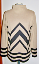 VINTAGE “COLETTE MORDO for SADIMARA” DOUBLE KNIT  LONG SLEEVE TUNIC TOP ... - $14.85