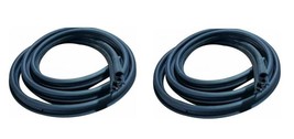 Rubber Front Door Seal Gasket Weatherstrip 2 pcs for Renault Clio 2 1998-2007 - $75.14