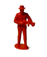 Louis Marx Untouchables Capone robber Toy Soldier plastic figure RED Tom... - £23.42 GBP