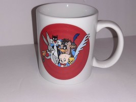 VTG Looney Tunes Coffee Mug “That’s All Folks” Cup 1991 Road Runner Wile... - $14.85