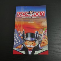 Instruction Manual Replacement Rules for Monopoly Electronic Banking 2007 - £2.32 GBP