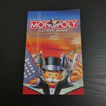 Instruction Manual Replacement Rules for Monopoly Electronic Banking 2007 - £2.32 GBP