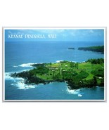 Keanae Peninsula Aerial View Maui Hawaii HI UNP Continental Postcard O21 - £3.07 GBP
