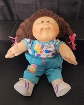 RARE Cabbage Patch Kids HM 19 Doll Brunette Braids Katrine Cecile Transi... - £382.71 GBP