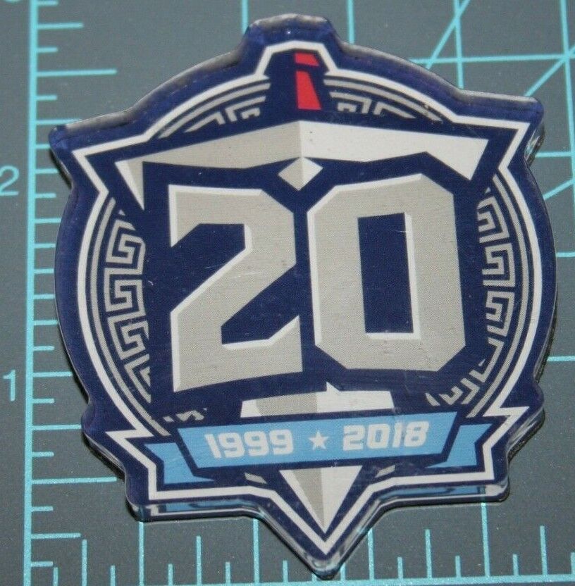 TENNESSEE TITANS 20 Year 1999-2018 Acrylic FRIDGE MAGNET NFL Football Nashville - $9.89