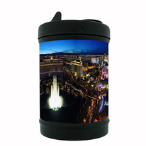 Las Vegas D6 Black Metal Car Ashtray / Mini Trashcan - $240.64 MXN