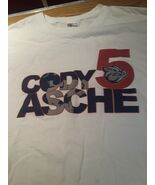 Lehigh Valley Ironpigs MiLB Cody Asche #5 Promo T-Shirt White Men&#39;s L - $255.76 MXN